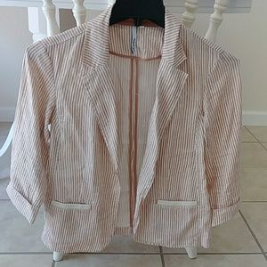 Striped blazer